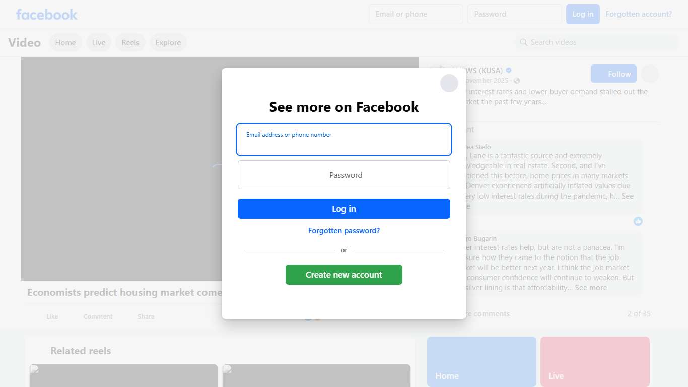 After higher interest rates and lower buyer demand stalled out the housing market the past few years, some economists believe changes could be coming in 2026. | 9NEWS (KUSA) | Facebook